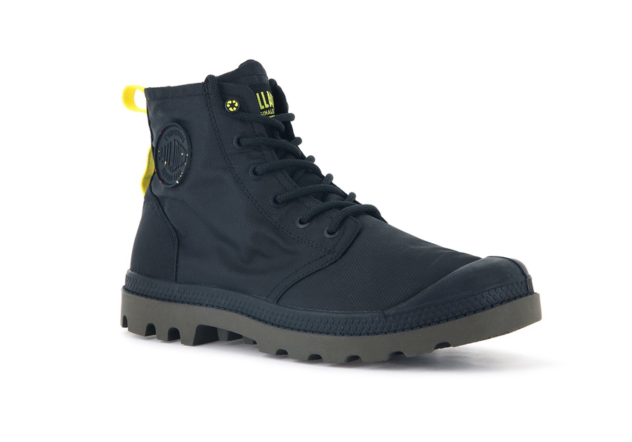 Palladium Pampa Recycle Impermeabili+ 2 Negrii | DBH689TR