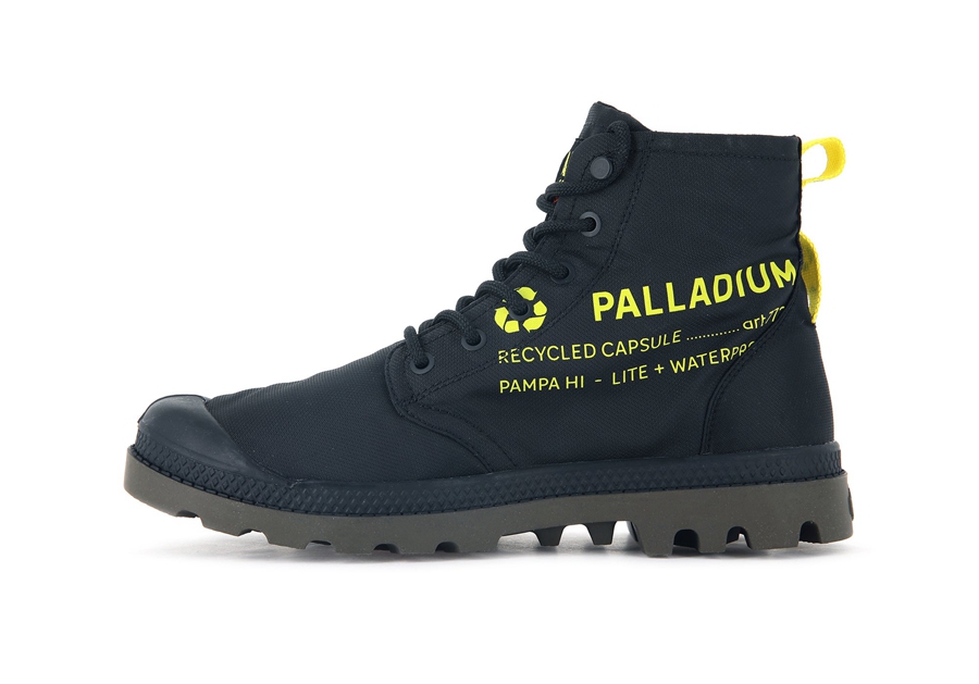 Palladium Pampa Recycle Impermeabili+ 2 Negrii | DBH689TR