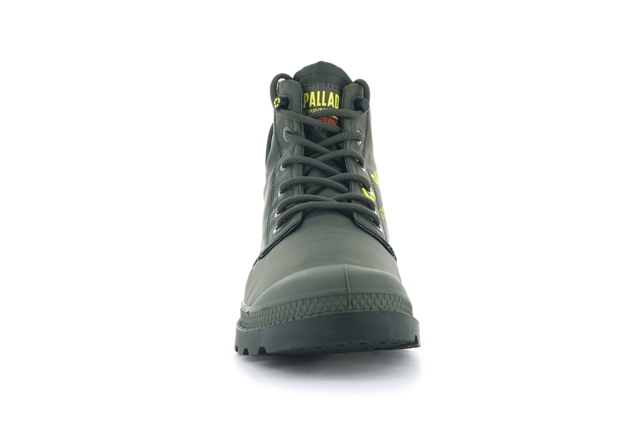 Palladium Pampa Recycle Impermeabili+ 2 Masline Verzi | KNE3290YH