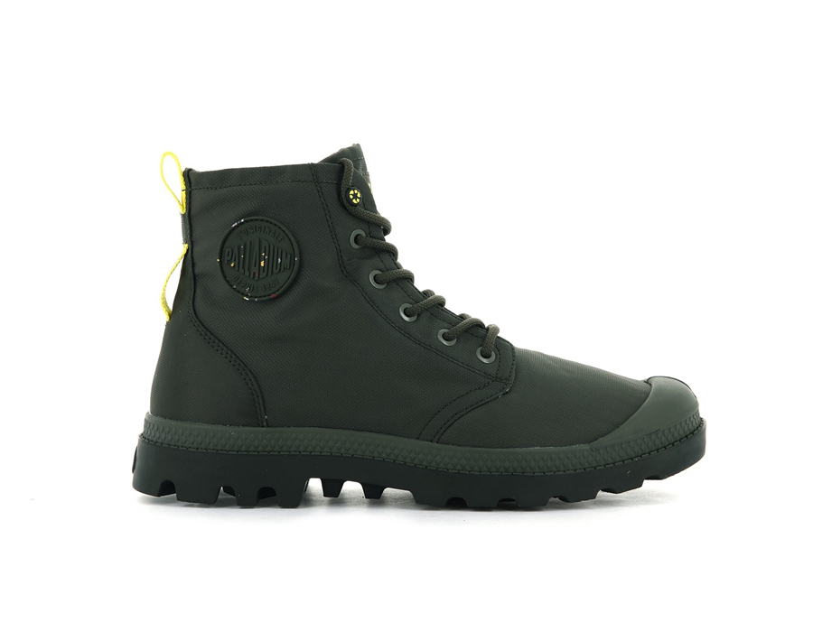 Palladium Pampa Recycle Impermeabili+ 2 Masline Verzi | KNE3290YH