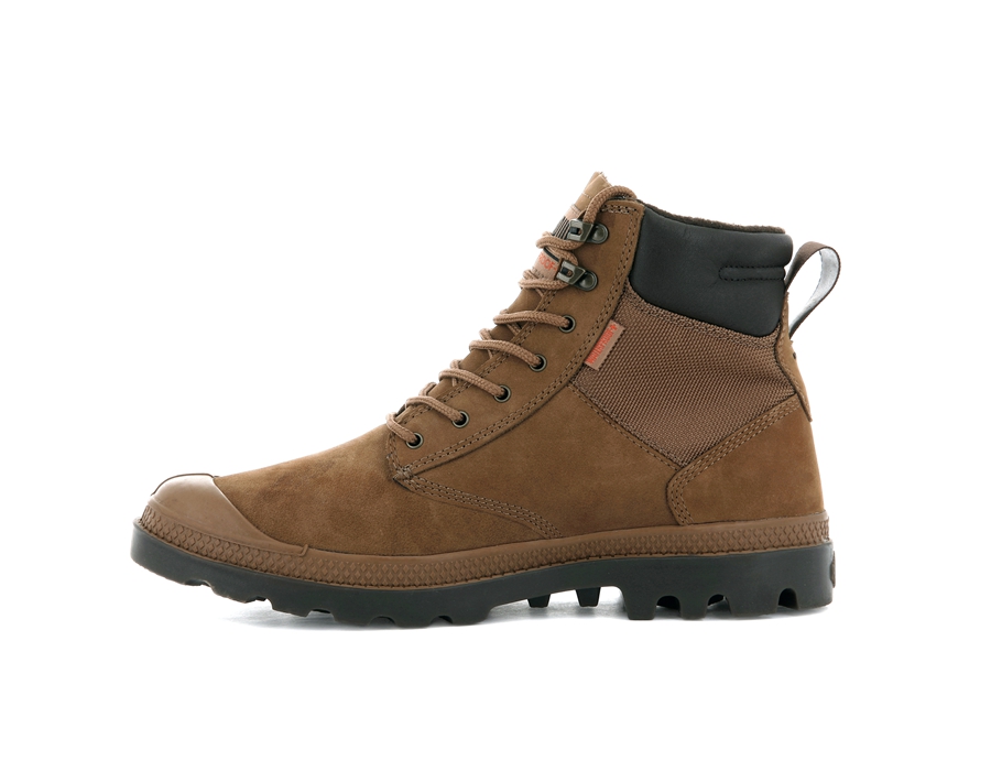 Palladium Pampa Shield Wp+ Lux Ciocolata | VNP8316PE