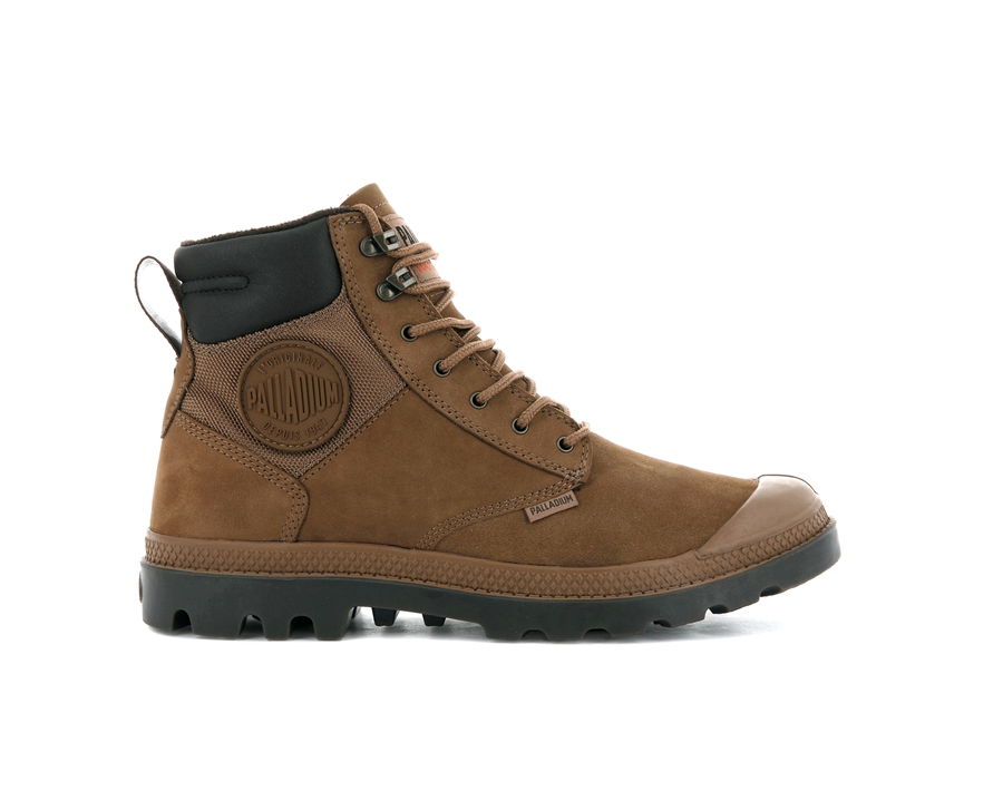 Palladium Pampa Shield Wp+ Lux Ciocolata | VNP8316PE