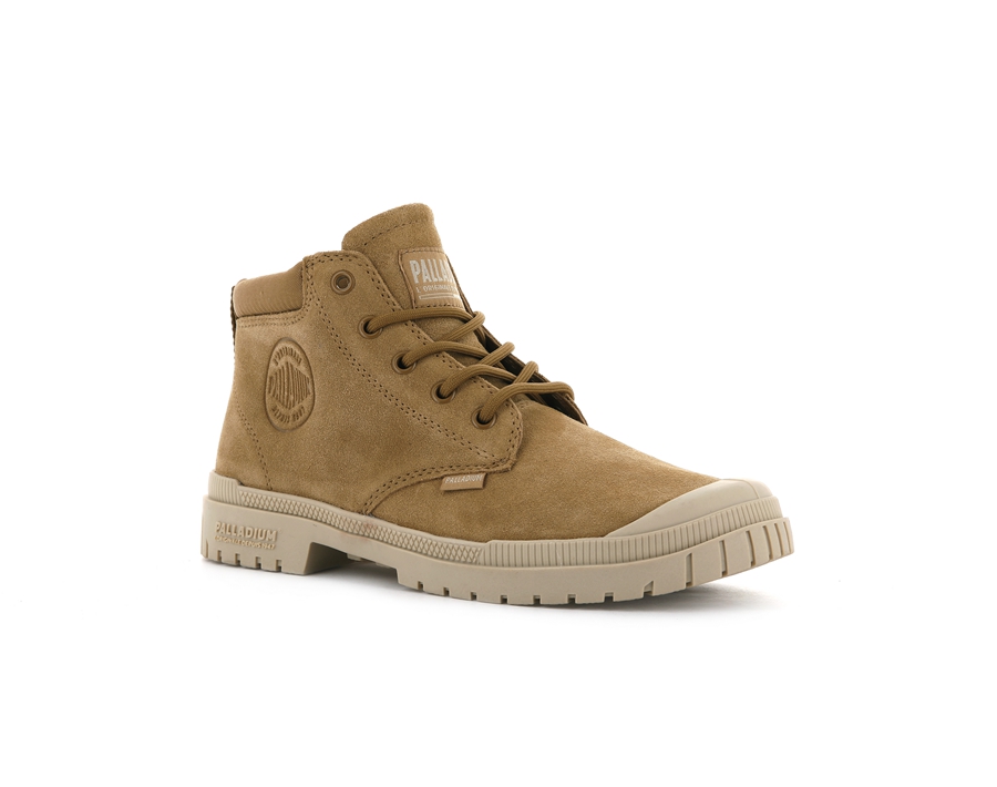 Palladium Pampa Sp20 Cuff Low Maro | CJO5414UT