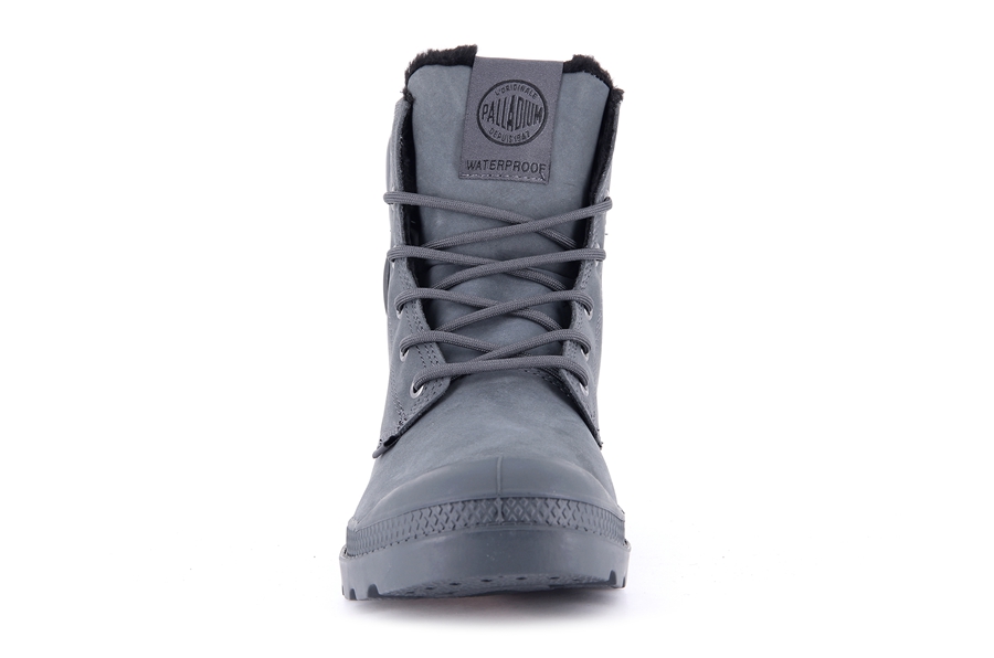 Palladium Pampa Sport Cuff Wps Gri Inchis | ZBW844DB