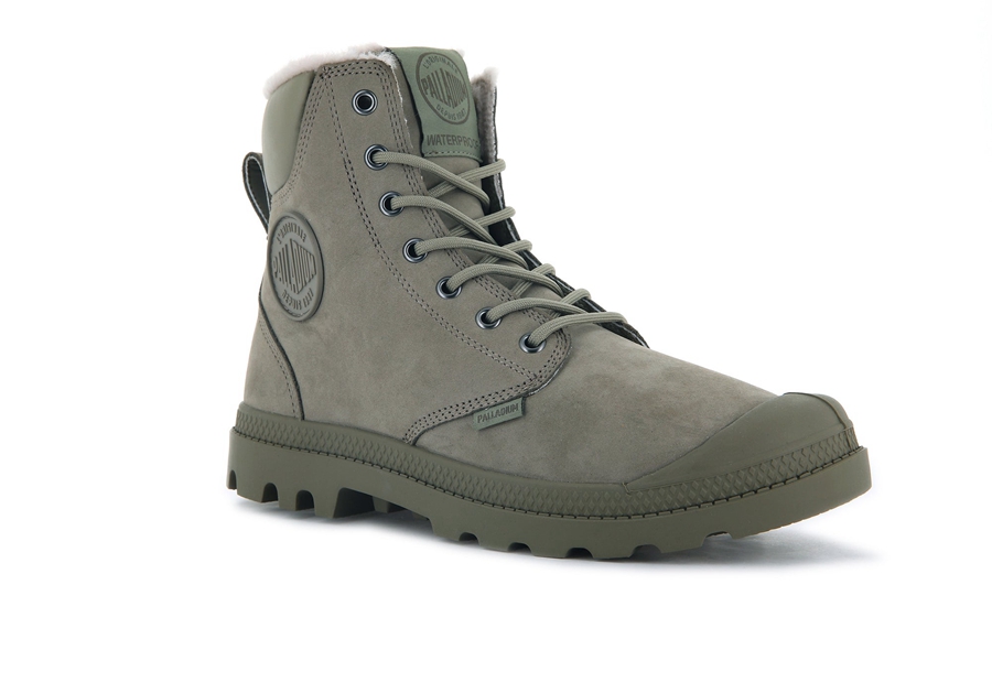 Palladium Pampa Sport Cuff Wps Verzi Inchis | PFC4858DY