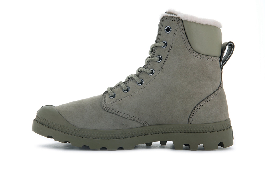 Palladium Pampa Sport Cuff Wps Verzi Inchis | PFC4858DY