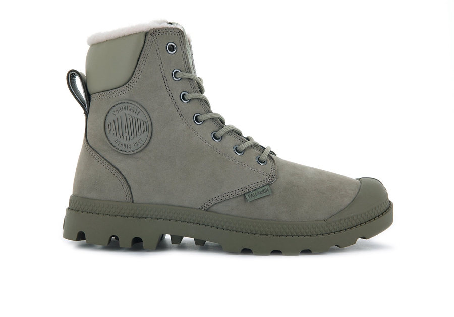 Palladium Pampa Sport Cuff Wps Verzi Inchis | PFC4858DY