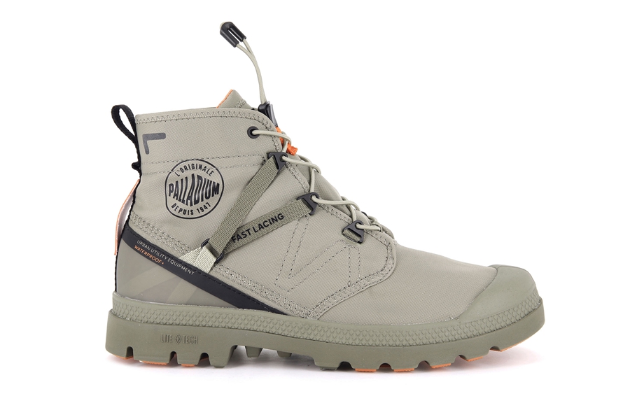 Palladium Pampa Travel Lite+ Impermeabili Verzi Deschis | SHH8755RS