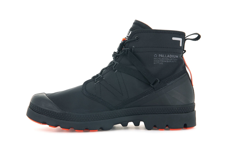 Palladium Pampa Travel Lite+ Impermeabili Negrii | WMS3175JA