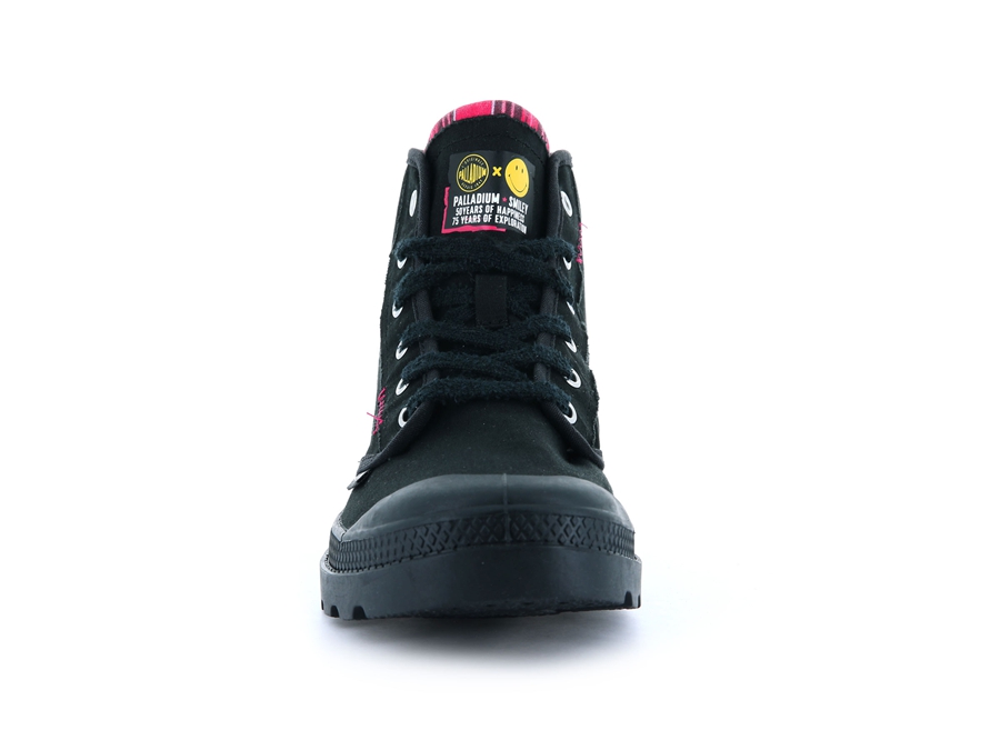 Palladium Pampa X Smiley 1970 Negrii | AZO1135YP