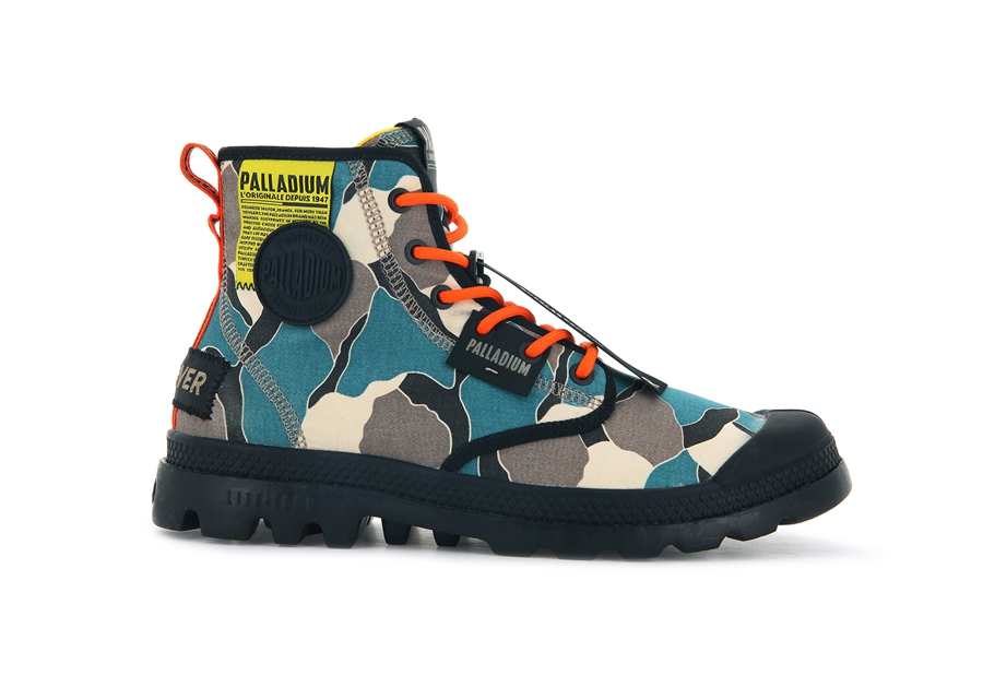 Palladium Pampa Lite Overlab Camo Camuflaj | RFI8626CP