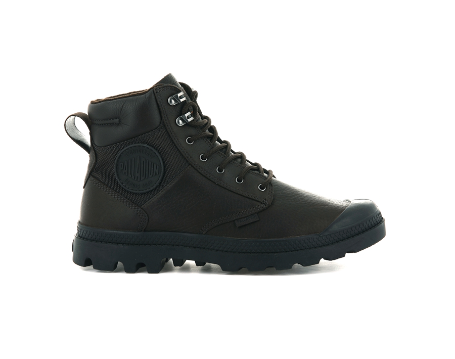 Palladium Pampa Shield Wp+ Lth Maro Inchis | ZPC9158GZ