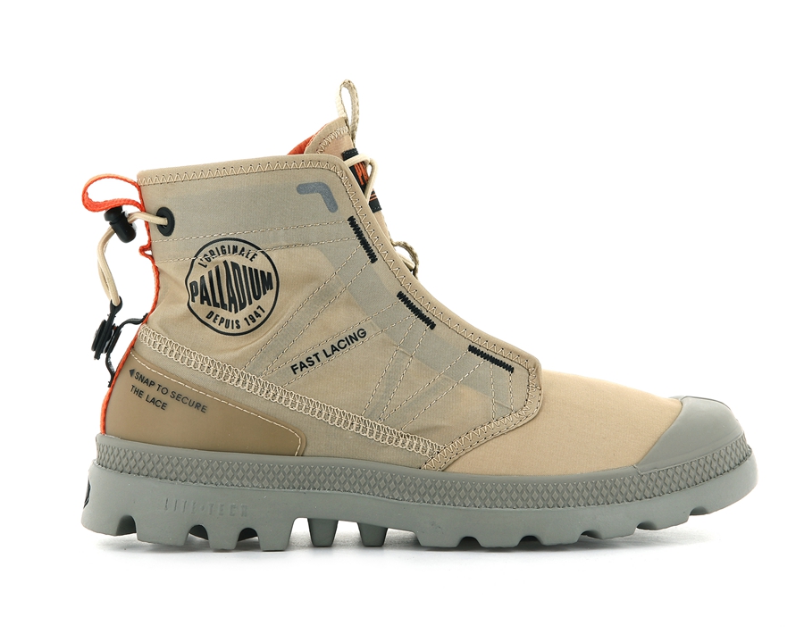 Palladium Pampa Travel Lite Kaki | XTQ8065LM